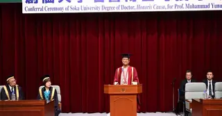 পৃথিবীকে রক্ষায় তরুণদের ‘থ্রি জিরো ক্লাব’ গড়ে তোলার আহ্বান ড. ইউনূসের